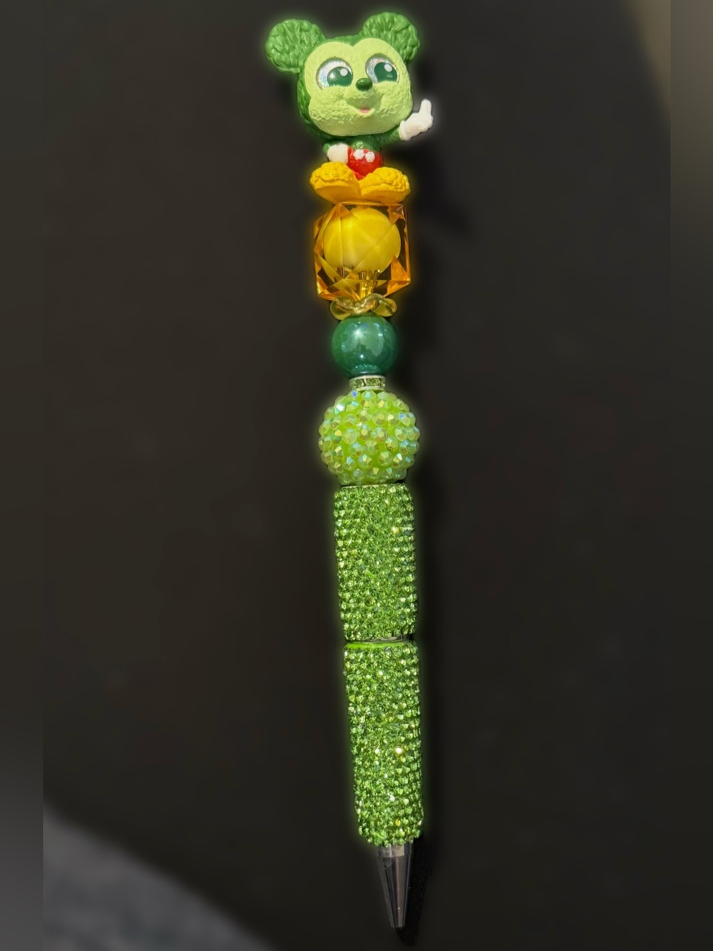 Green Micky fancy pen